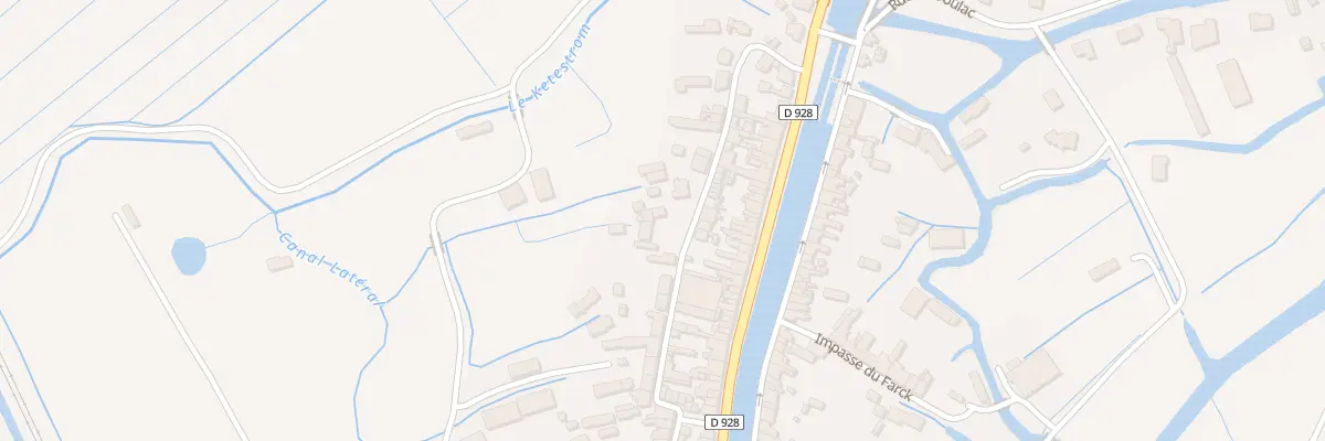 Plan du 100 Rue de la Faïencerie à Saint-Omer
