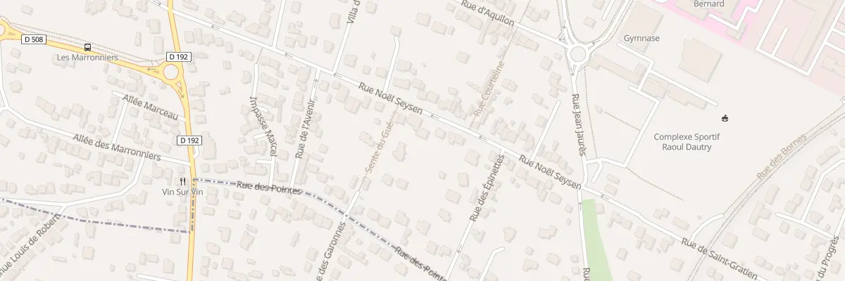 Plan du 312 Rue Noel Seysen à Ermont