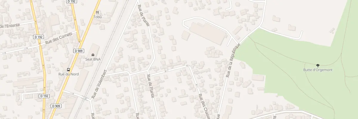 Plan du 48 Rue de la Plante à Argenteuil