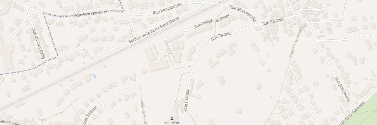 Plan du 3A Rue Pasteur à La Norville