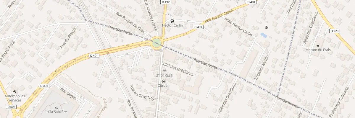 Plan du 24 Rue Gambetta à Ermont
