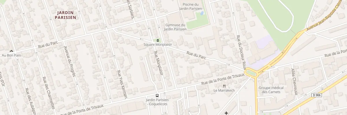 Plan du 20 Rue des Coquelicots à Clamart