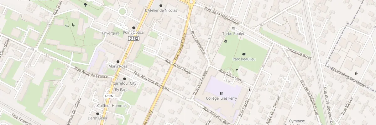 Plan du 9 Rue Victor Hugo à Ermont