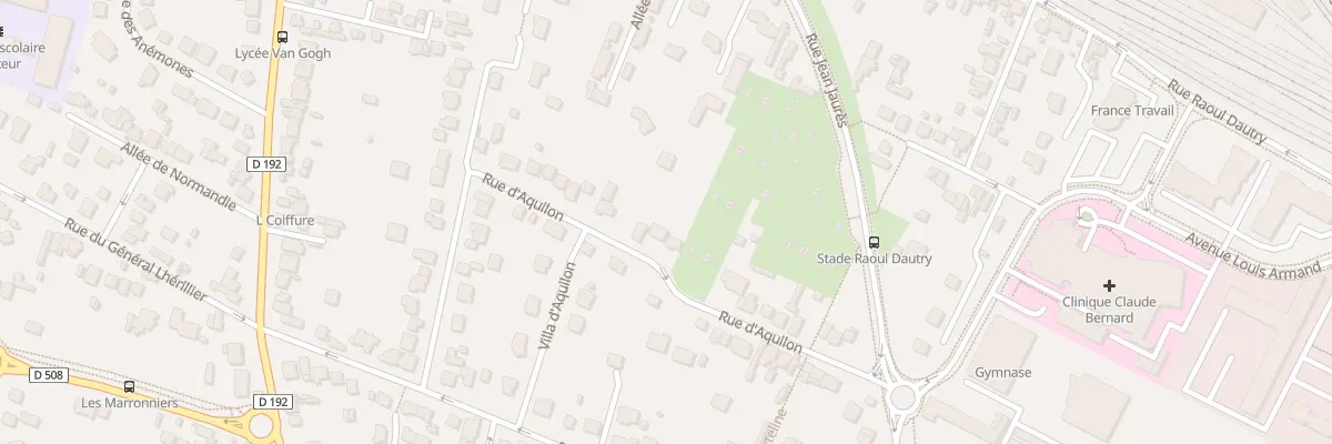 Plan du 57 Rue d’Aquilon à Ermont