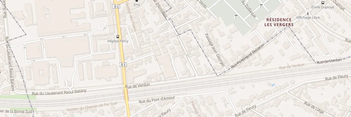 Plan du 7 Rue d’Arménie à Clamart