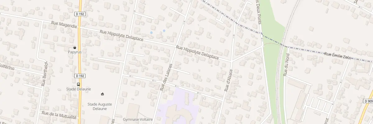 Plan du 34 Rue des Laisnes à Sannois