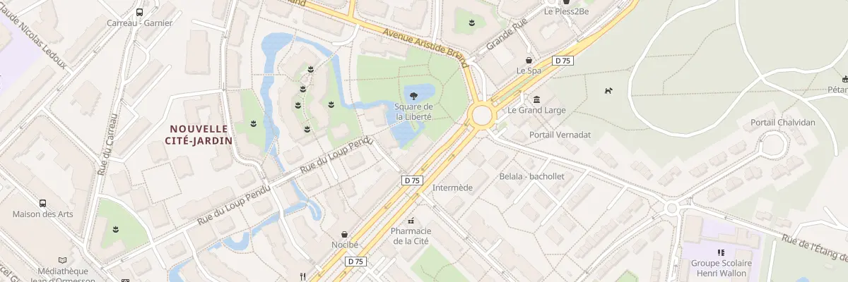 Plan du 36 Av Charles de Gaulle au Plessis-Robinson