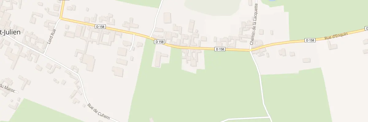 Plan du 22 Rue Basse Boulogne à Erny-Saint-Julien