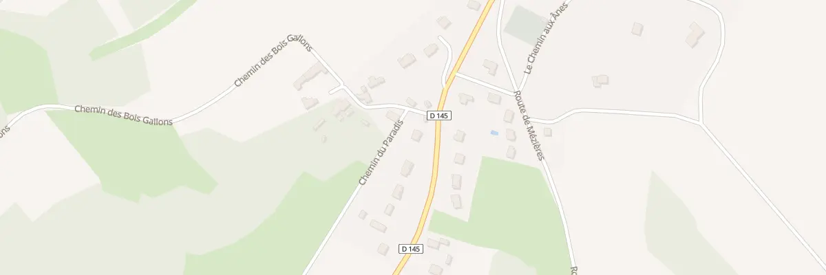 Plan du 1 Che du Bois Gallon à Puiselet-le-Marais