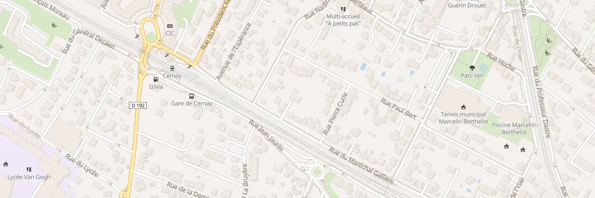 Plan du 37 Rue du Mal Gallieni à Ermont