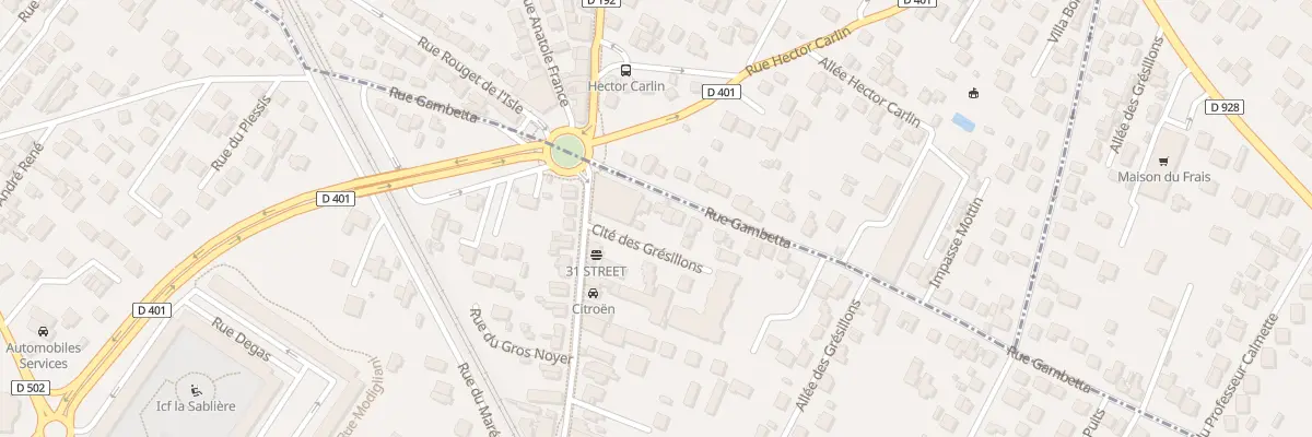 Plan du 26 Rue Gambetta à Ermont