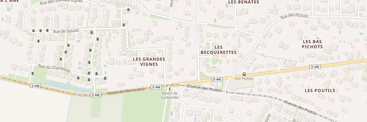 Plan du 68 Rte de Marcoussis à Montlhéry