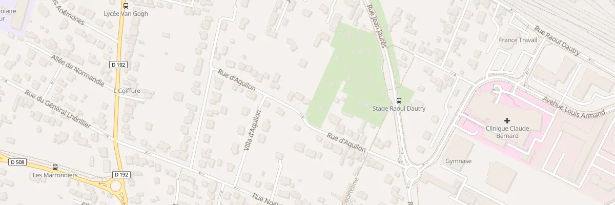 Plan du 59 Rue d’Aquilon à Ermont