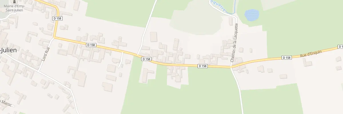 Plan du 23 Rue Basse Boulogne à Wizernes
