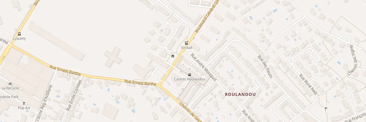 Plan du 47 Rue André Montaud à Castres