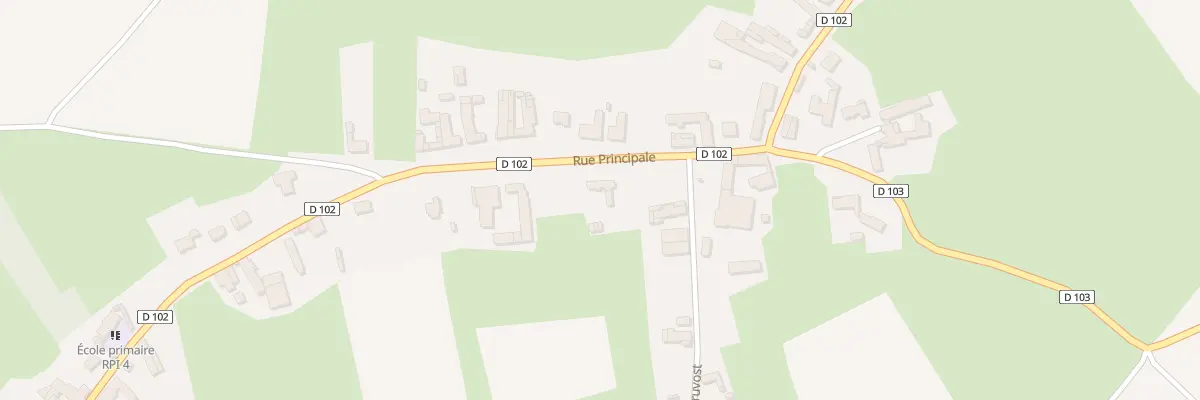 Plan du 62 Rue Principale à Flers