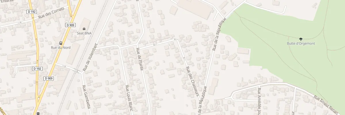 Plan du 25 Rue des Chasseurs à Argenteuil