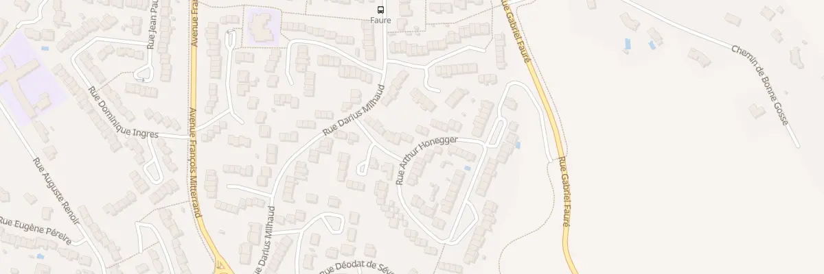 Plan du 122 Rue Arthur Honegger à Castres