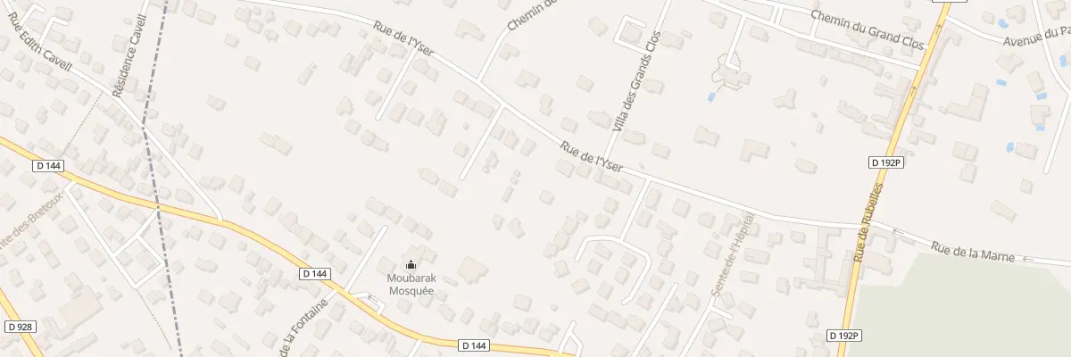 Plan du 29 Rue de l’Yser à Saint-Prix