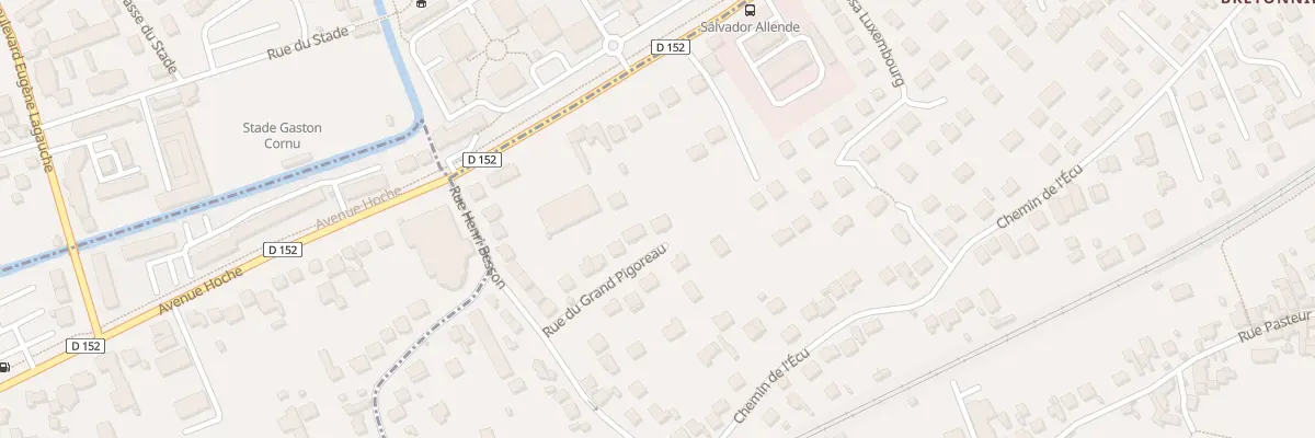 Plan du 13 Rue du Grand Pigoreau à La Norville