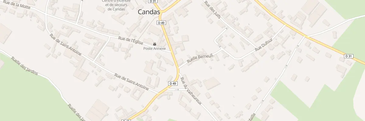 Plan du 9 Rue du Bourg à Candas
