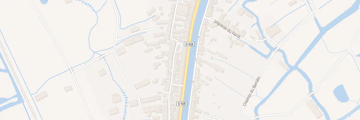 Plan du 113 Quai du Haut Pont à Saint-Omer