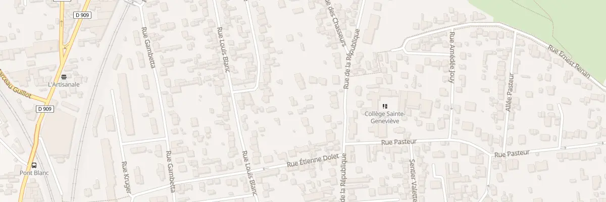 Plan du 97 Rue de la Republique à Argenteuil