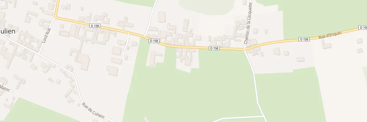 Plan du 24 Rue Basse Boulogne à Erny-Saint-Julien