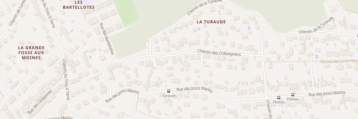 Plan du 21 Che des Chataigniers à La Ville-du-Bois