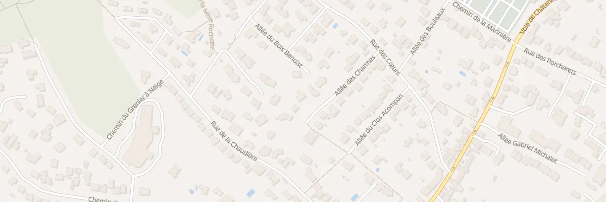 Plan du 16 All des Charmes à Verrières-le-Buisson