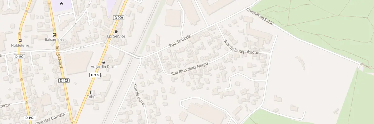 Plan du 13B Rue Rino Della Negra à Argenteuil
