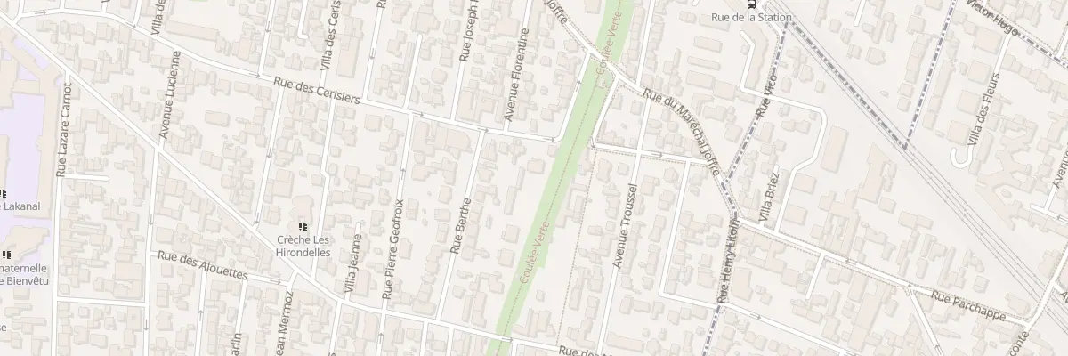Plan du 96 Rue des Cerisiers à Colombes