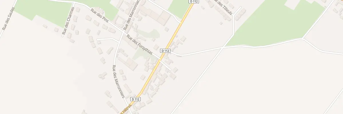Plan du 393 Rue des Hêtres à Noyers-Saint-Martin