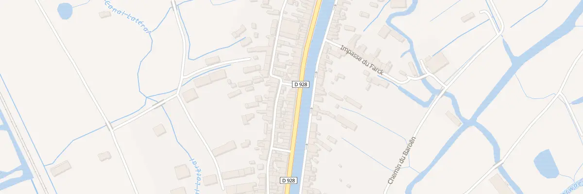 Plan du 117 Quai du Haut Pont à Saint-Omer