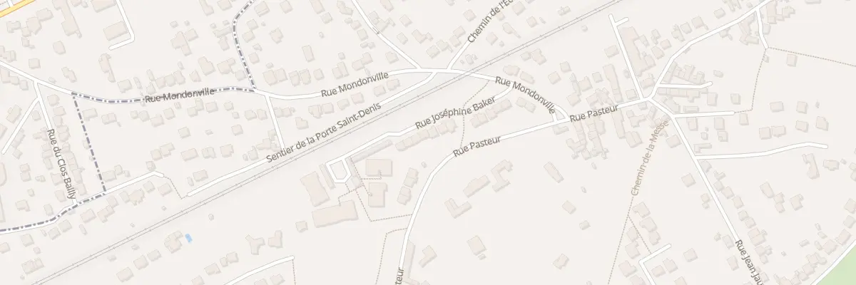 Plan du 17 Rue Josephine Baker à La Norville