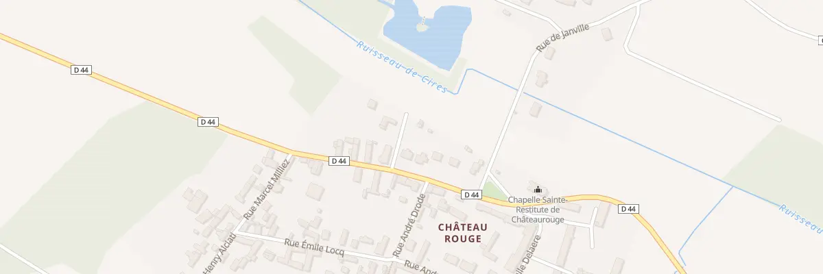 Plan du 1 Cite Nouvelle a Chateau Rouge à Cauvigny