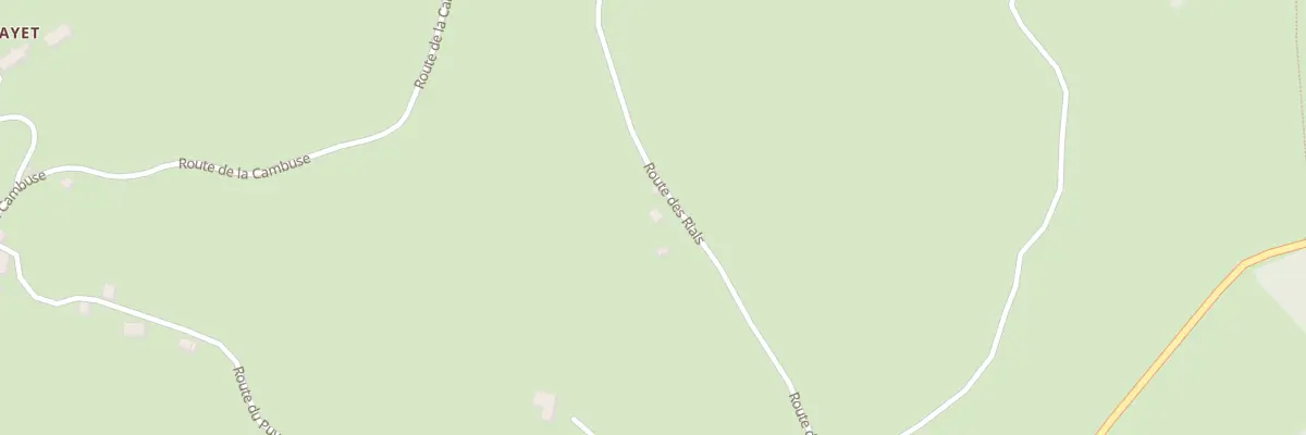 Plan du 5300 Le Fayet à Chalvignac