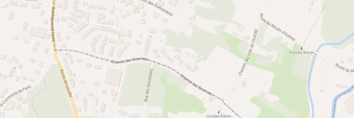 Plan du 14 Che de Gournay à Leuville-sur-Orge