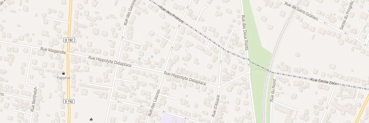 Plan du 46B Rue des Laisnes à Sannois