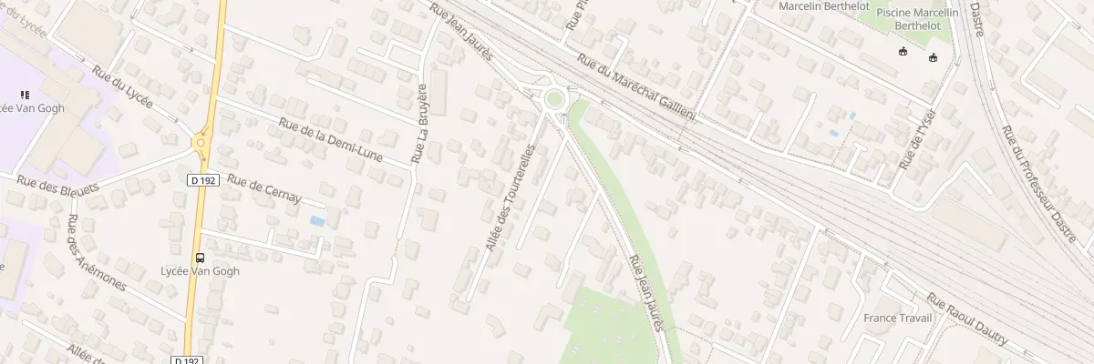 Plan du 34B Rue Jean Jaures à Ermont
