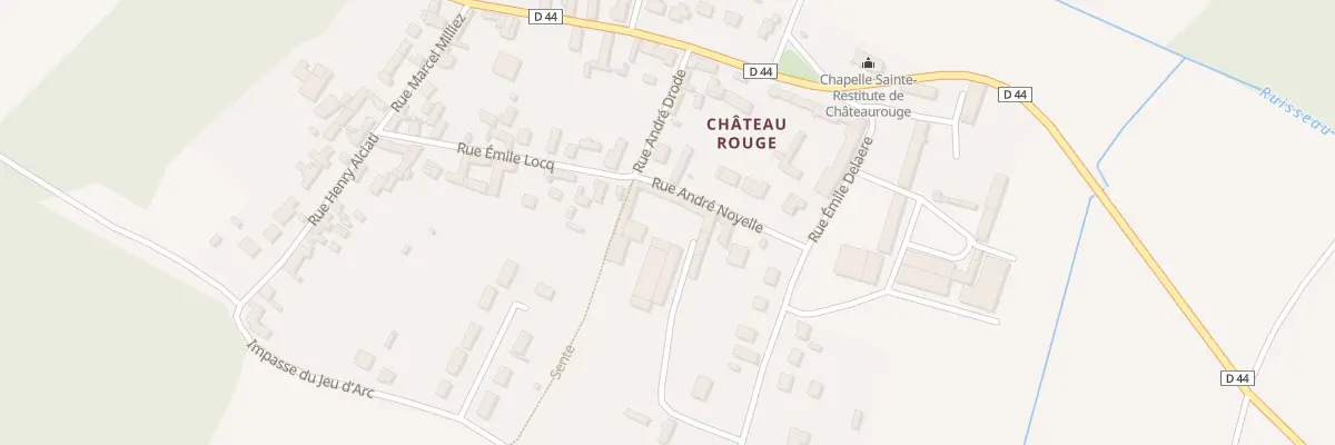 Plan du 2 Rue André Noyelle à Cauvigny