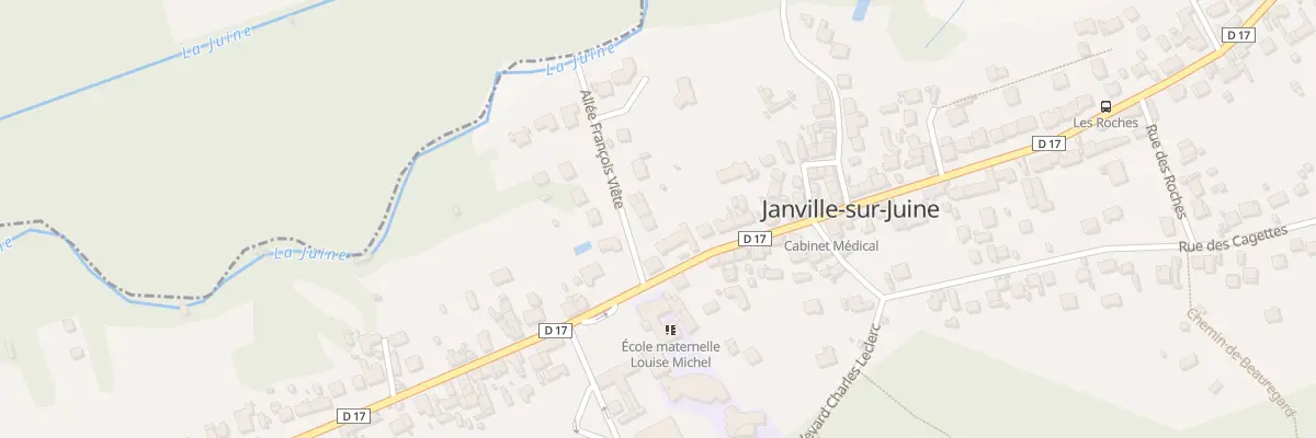 Plan du 2T All Francois Viete à Janville-sur-Juine
