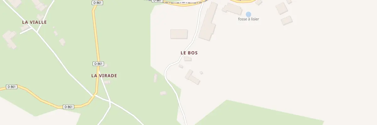 Plan du 5071 Le Bos à Omps