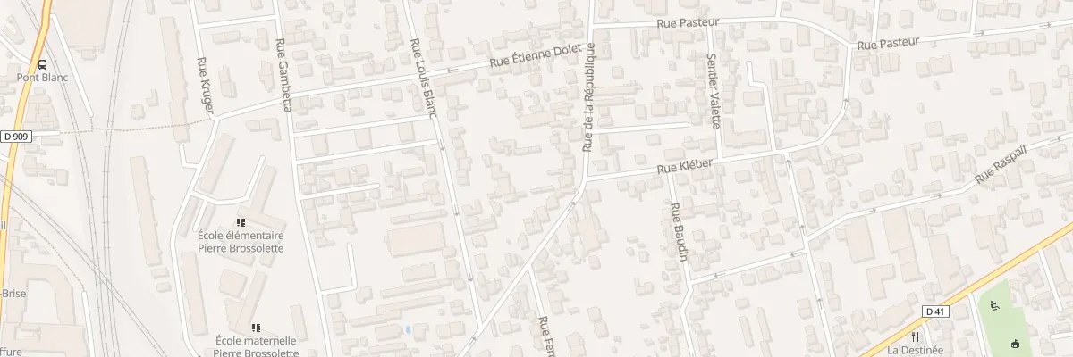 Plan du 55 Rue de la Republique à Argenteuil