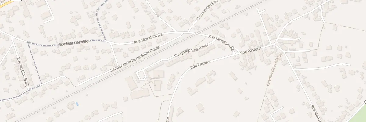 Plan du 15 Rue Josephine Baker à La Norville