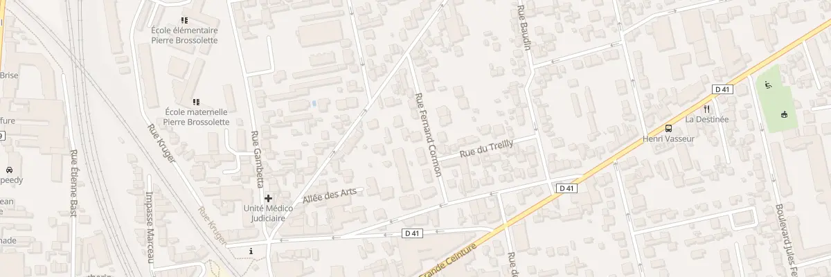Plan du 5 Rue Fernand Cormon à Argenteuil