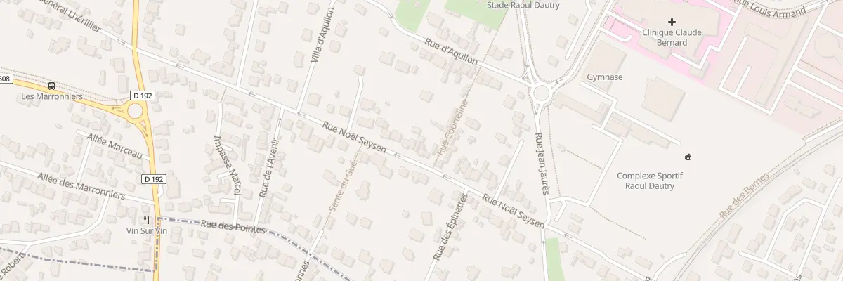 Plan du 333 Rue Noel Seysen à Ermont