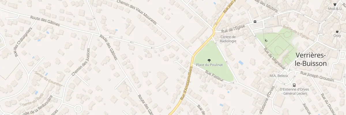 Plan du 4B Rue d’Amblainvilliers à Verrières-le-Buisson
