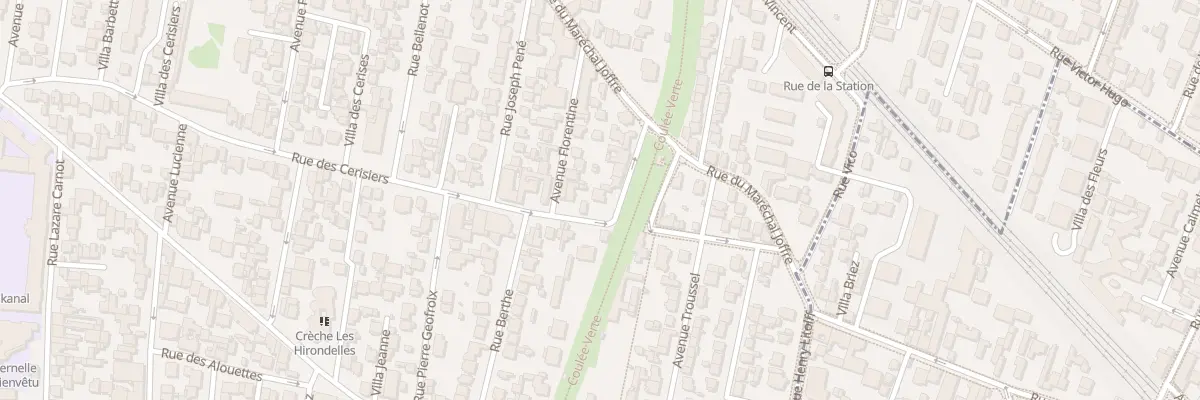 Plan du 97 Rue des Cerisiers à Colombes