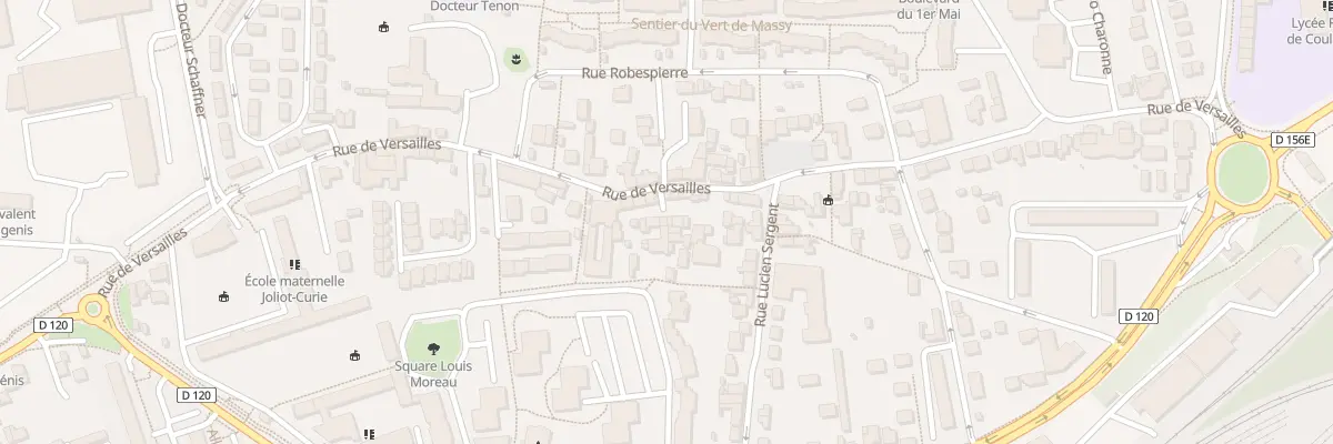 Plan du 29B Rue de Versailles à Massy